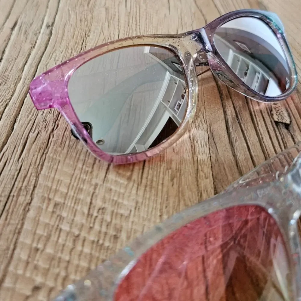 Girls Glitter Mirror Lense Sunglasses Bundle New